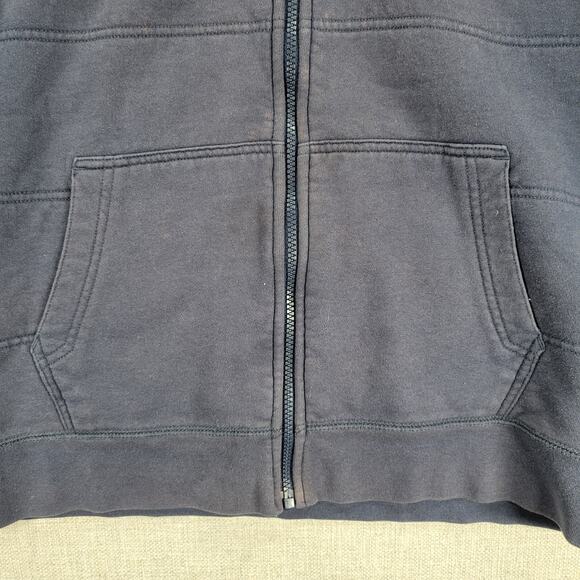 The North Face Kids Boys Hoodie Large Blue Full Zip Sherpa Fleece Lined Hoodie - Picture 3 of 16